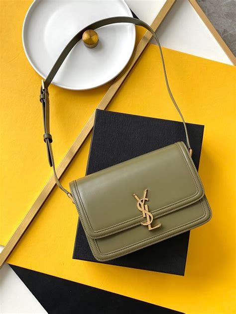 ysl olive green bag